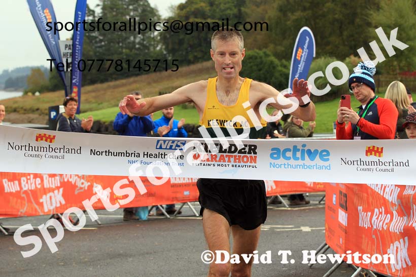 The Kielder Marathon, 2023 Kielder Marathon and Half Marathon, Northumberland.  Photo: David T. Hewitson/Sports for All Pics